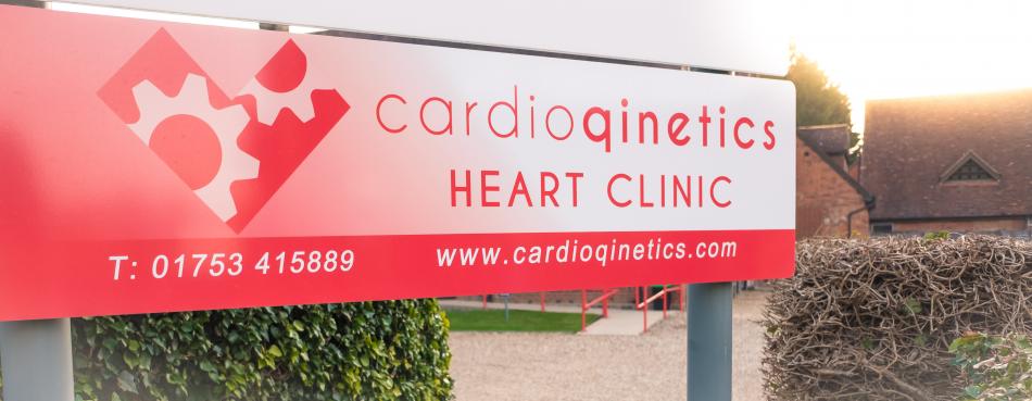CardioQinetics Heart Clinic Sign